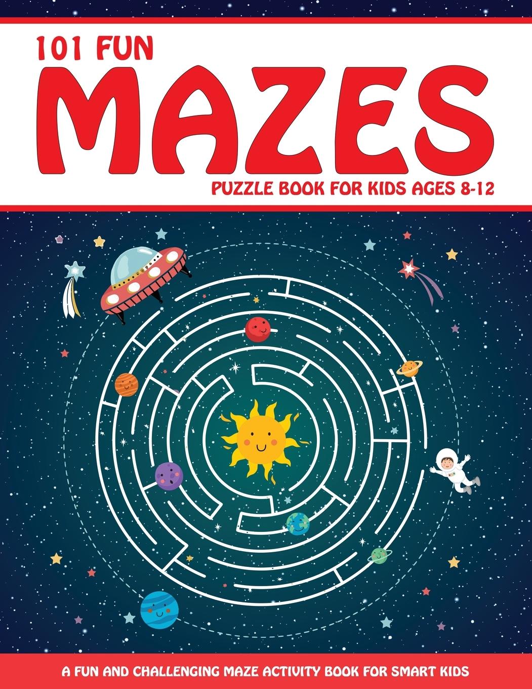 Buch Maze Puzzle Book for Kids 4-8 Press