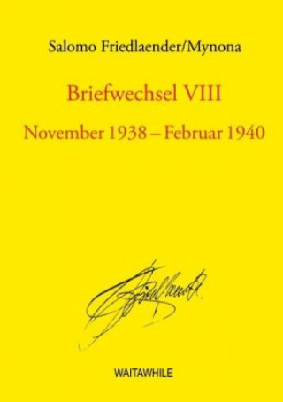 Kniha Briefwechsel VIII Hartmut Geerken