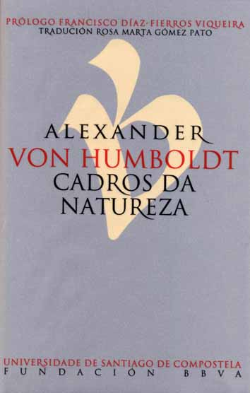 Kniha Cadros da natureza ALEXANDER VON HUMBOLDT