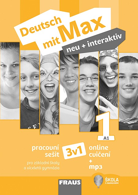 Книга Deutsch mit Max neu + interaktiv 1 Pracovní sešit 3v1 