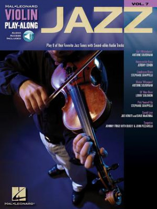 Könyv Jazz: Violin Play-Along Vol. 7 [With CD] 