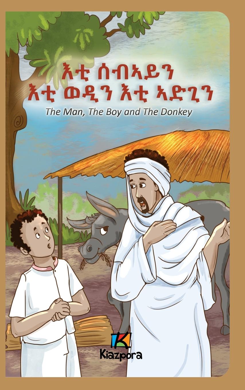 Kniha Man, The Boy and The Donkey - Tigrinya Children's Book 