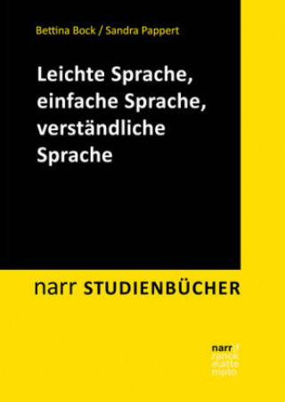 Kniha Leichte Sprache, Einfache Sprache, verständliche Sprache Sandra Pappert