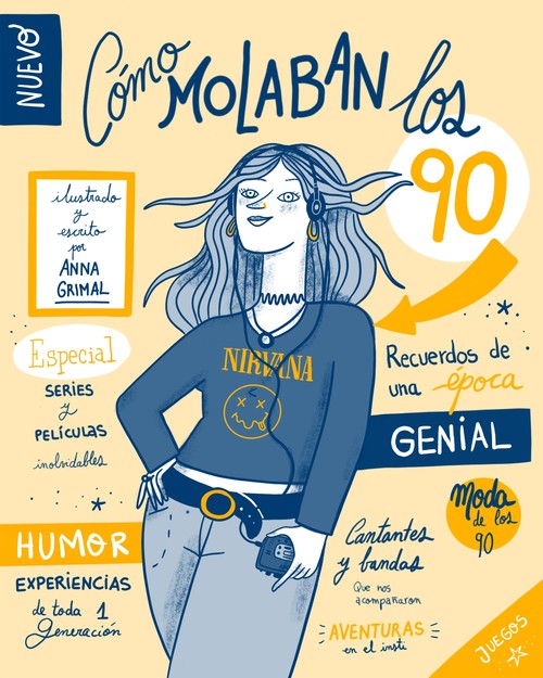 Boek Cómo molaban los 90 ANNA GRIMAL