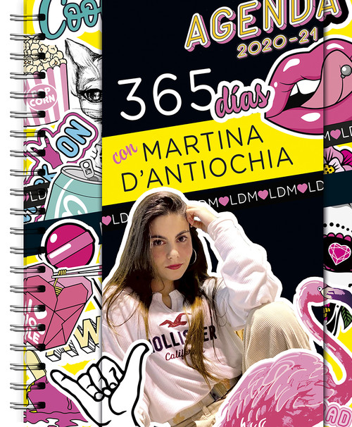Kniha Agenda 2020-2021 | 365 días con Martina d'Antiochia (La diversión de Martina) MARTINA D'ANTIOCHIA