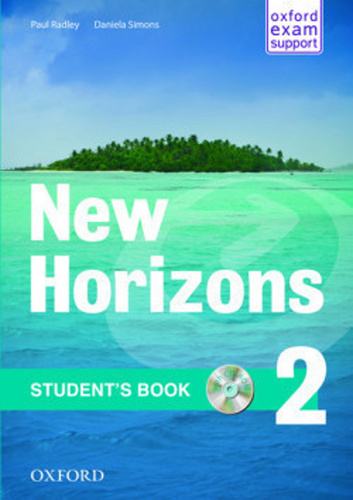 Книга New Horizons 2 Student Book - BEZ CD Paul Radley
