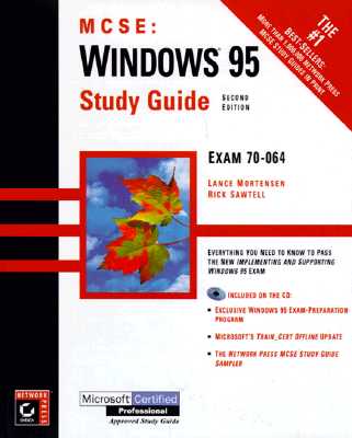 Könyv Windows 95 Study Guide [With Includes a Windows 95 Test-Simulation Program...] Rick Sawtell
