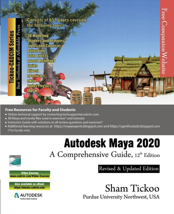 Kniha Autodesk Maya 2020 