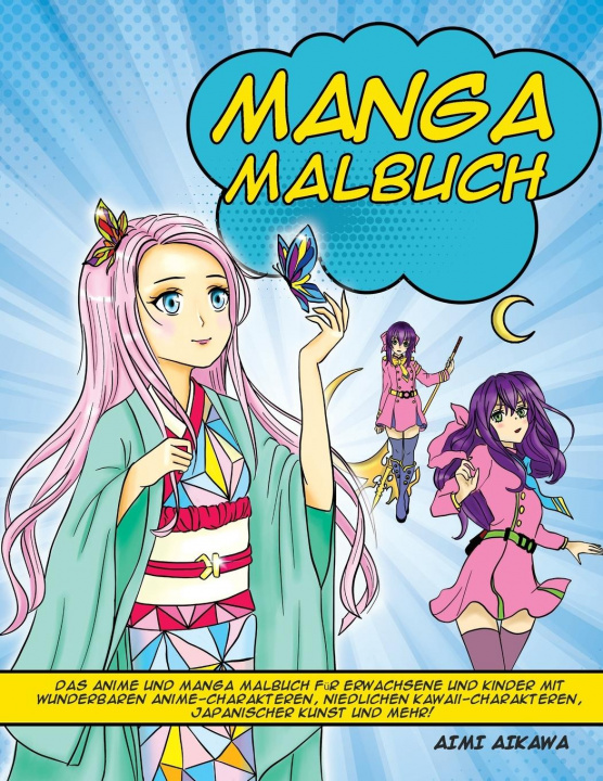 Kniha Manga Malbuch Aimi Aikawa
