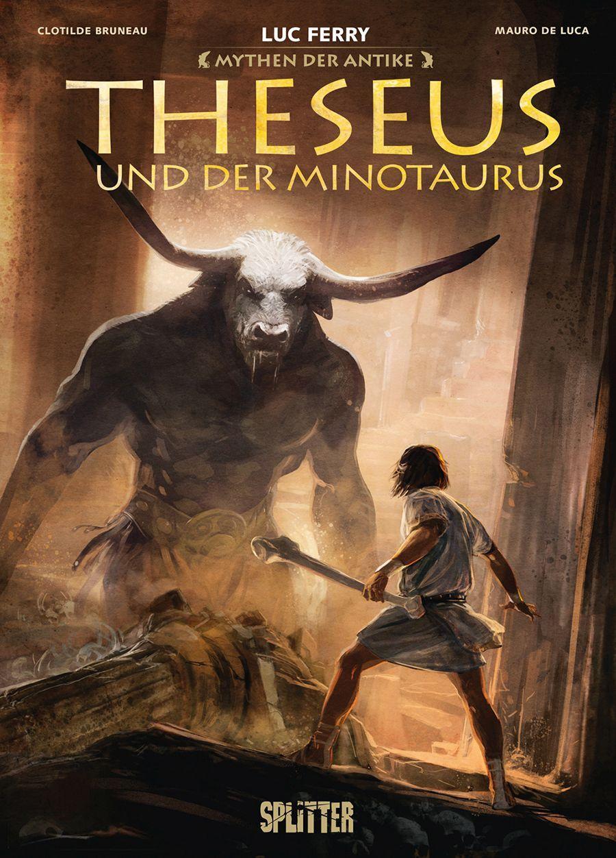 Książka Mythen der Antike: Theseus und der Minotaurus (Graphic Novel) Clotilde Bruneau