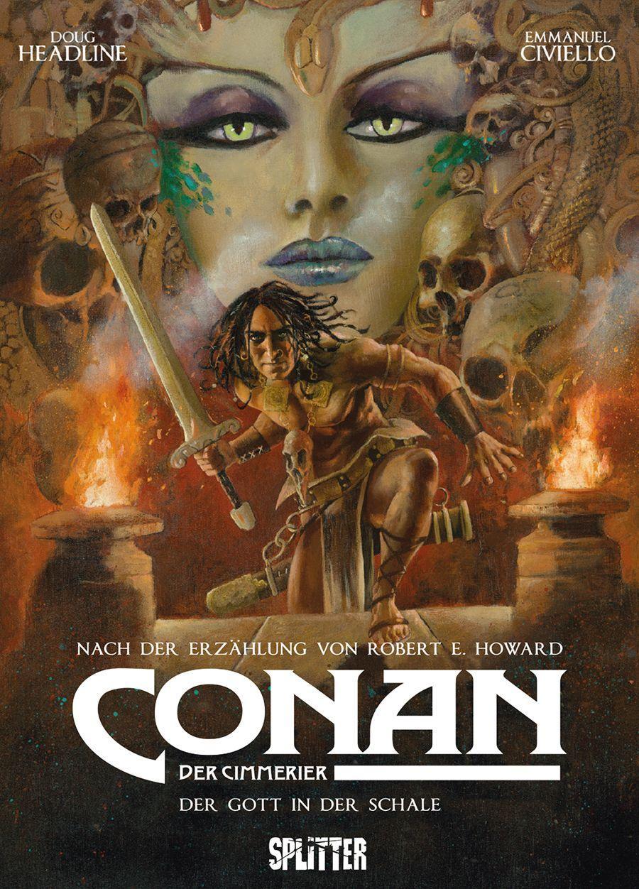 Könyv Conan der Cimmerier: Der Gott in der Schale Doug Headline
