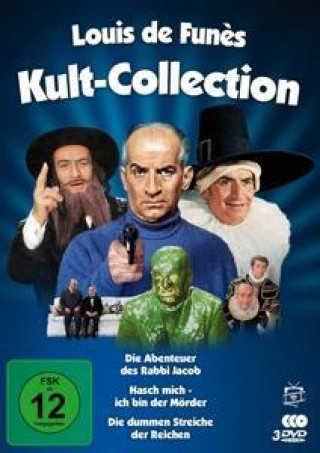 Видео Louis de Fun?s - Kult-Collection (3 legendäre Kultfilme) (3 DVDs) 