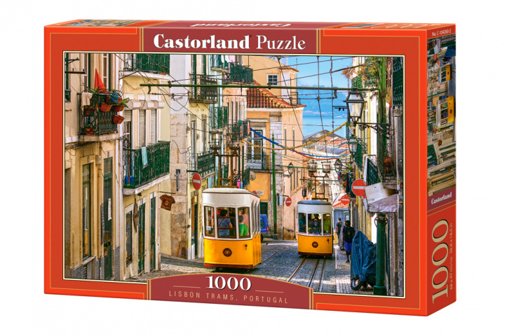 Könyv Puzzle 1000 Lizbona Portugalia C-104260-2 