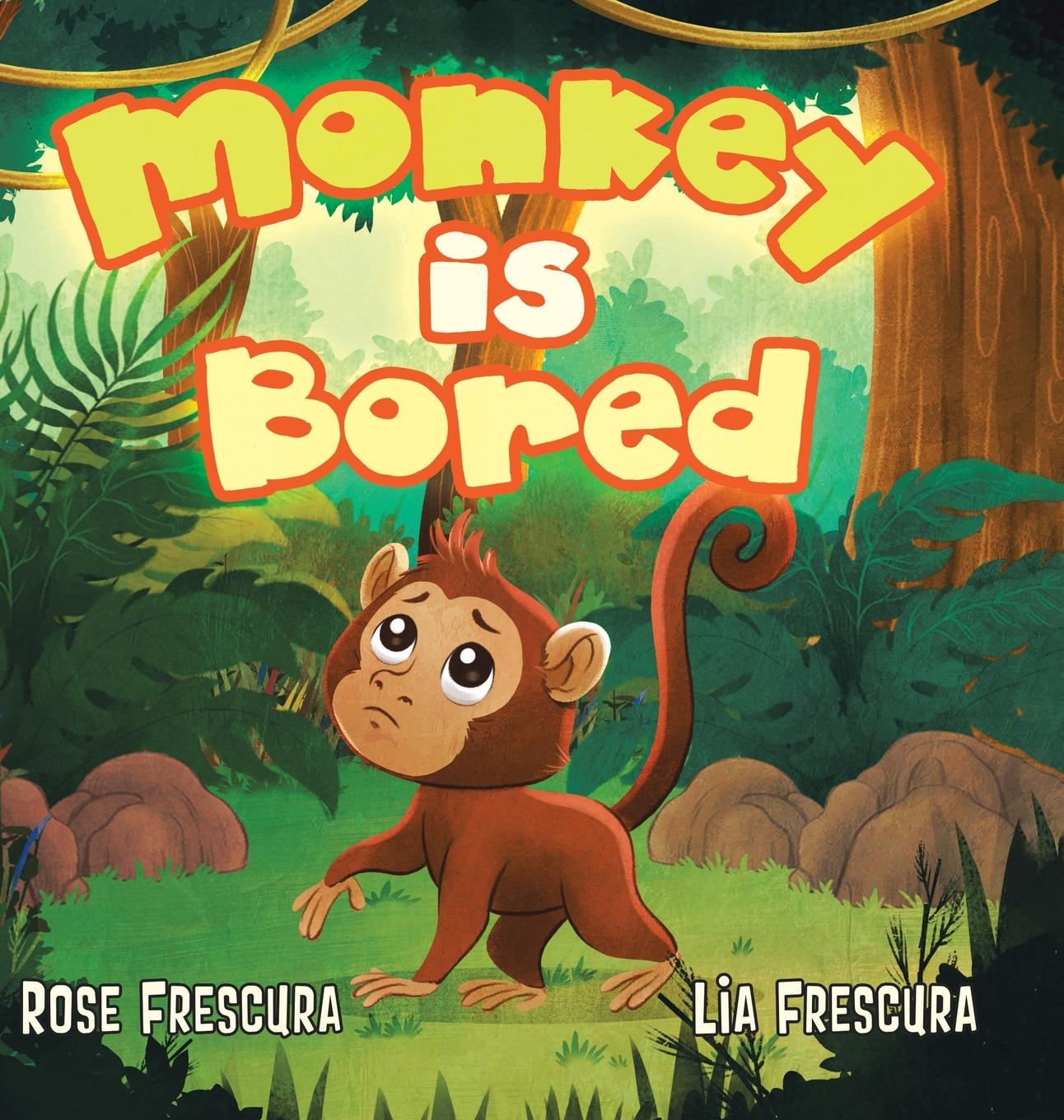 Book Monkey is Bored Rose Frescura