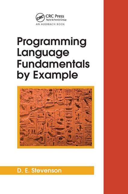 Książka Programming Language Fundamentals by Example Stevenson
