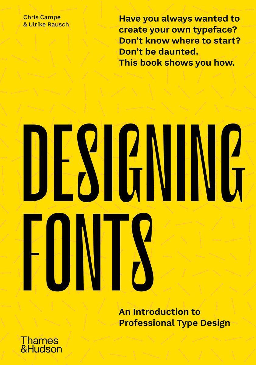 Kniha Designing Fonts Chris Campe