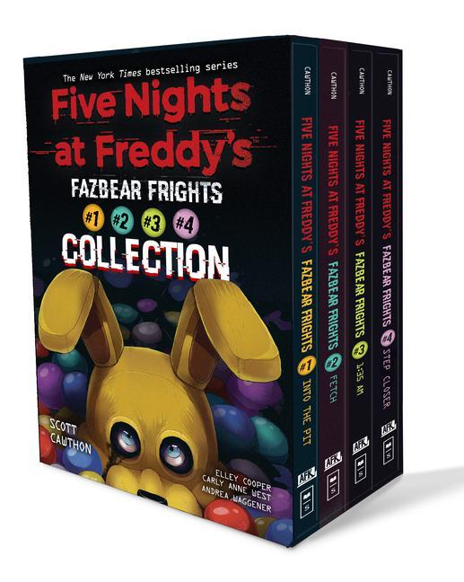 Carte Fazbear Frights Four Book Box Set: An Afk Book Series Scott Cawthon