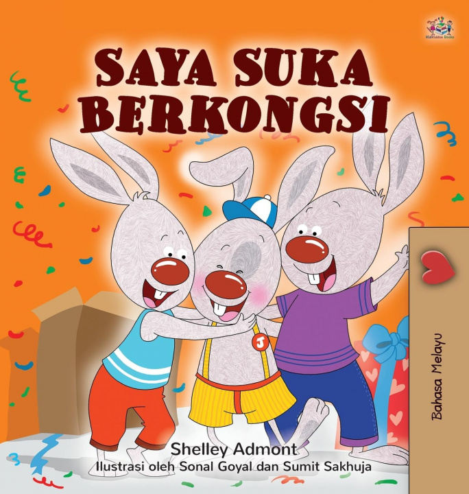 Kniha I Love to Share (Malay Children's Book) Kidkiddos Books