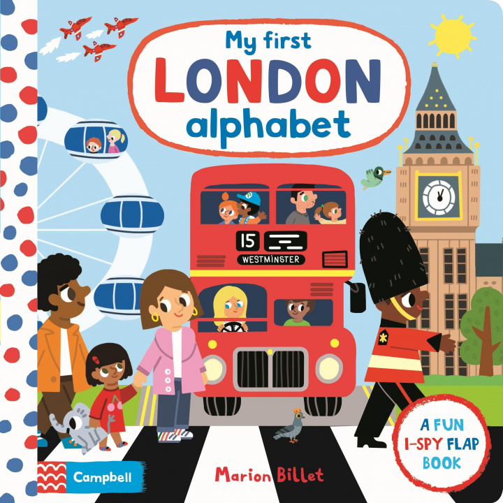 Könyv My First London Alphabet Campbell Books