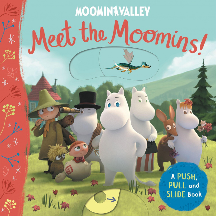 Książka Meet the Moomins! A Push, Pull and Slide Book Amanda Li