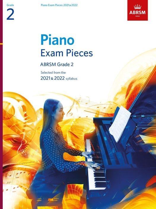 Tlačovina Piano Exam Pieces 2021 & 2022, ABRSM Grade 2 ABRSM