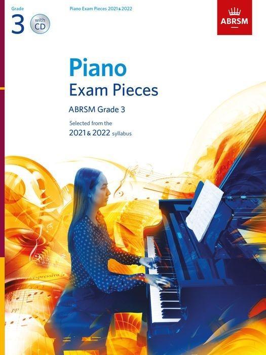Materiale tipărite Piano Exam Pieces 2021 & 2022, ABRSM Grade 3, with CD ABRSM