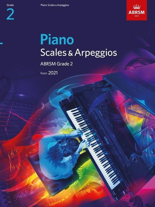Tlačovina Piano Scales & Arpeggios, ABRSM Grade 2 ABRSM