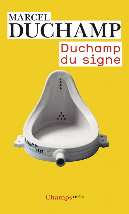 Kniha Duchamp du signe Marcel Duchamp
