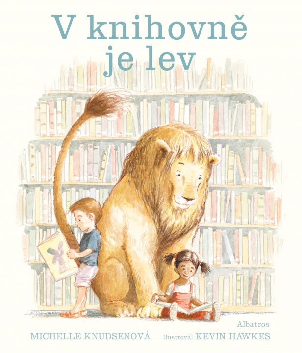 Kniha V knihovně je lev Michelle Knudsenová