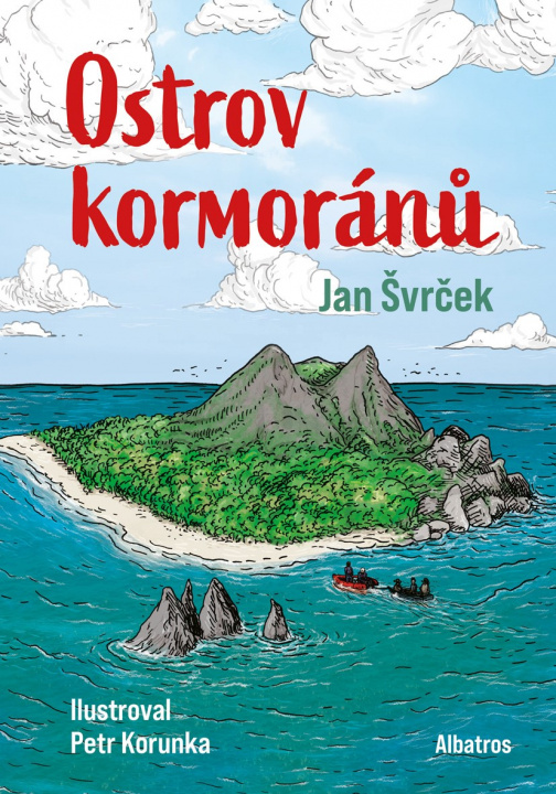 Book Ostrov kormoránů Jan Švrček
