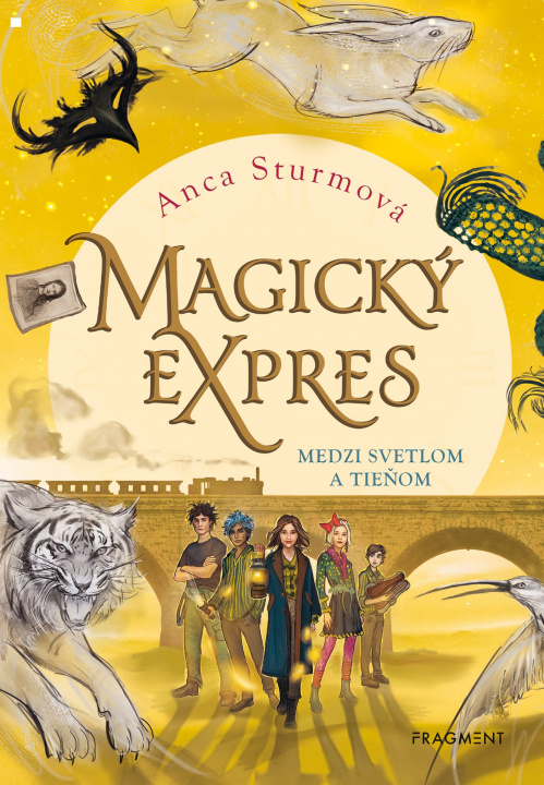 Kniha Magický expres Medzi svetlom a tieňom Anca Sturmová