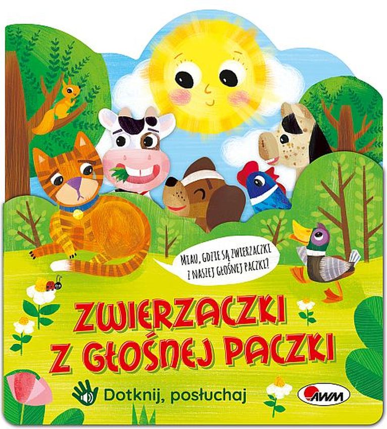 Kniha Zwierzaczki z głośnej paczki Mirosława Kwiecińska