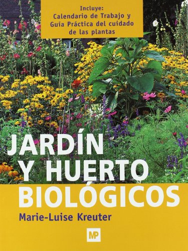 Kniha Jardin y huerto biologica MARIE KREUTER