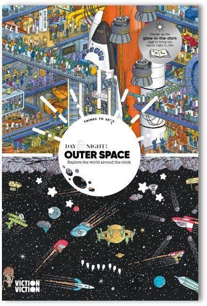 Knjiga Day & Night: Outer Space 