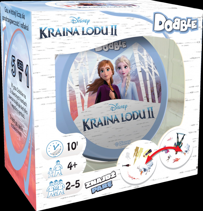 Audio Gra Dobble Kraina Lodu 2 