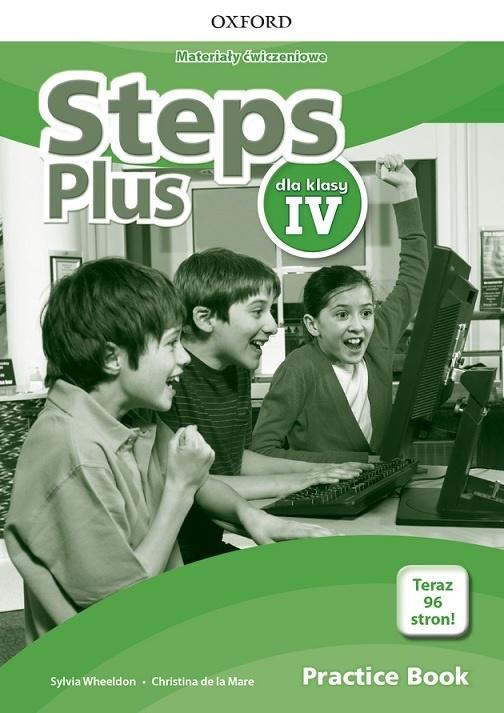 Книга Steps Plus. Szkoła podstawowa klasa 4. Materiały ćwiczeniowe + Online Practice praca zbiorowa