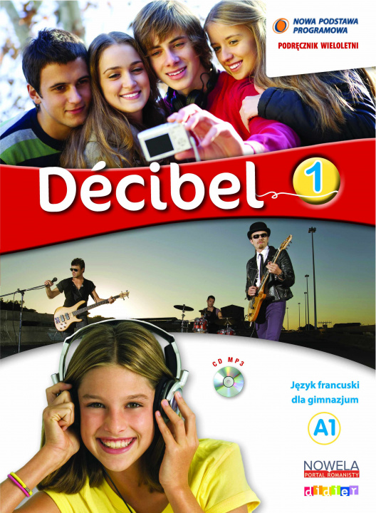 Carte Decibel 1 +CD audio (podręcznik wieloletni) OOP Butzbach M.