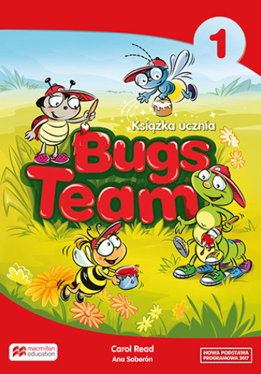 Книга Bugs Team 1. Książka ucznia Carol Read