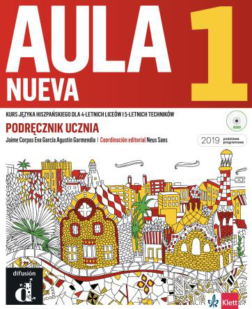 Kniha Aula Nueva 1. Język hiszpański. Podręcznik ucznia Corpas Jaime