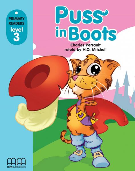 Kniha Puss in Boots - Teacher's Book+CD Charles Perrault