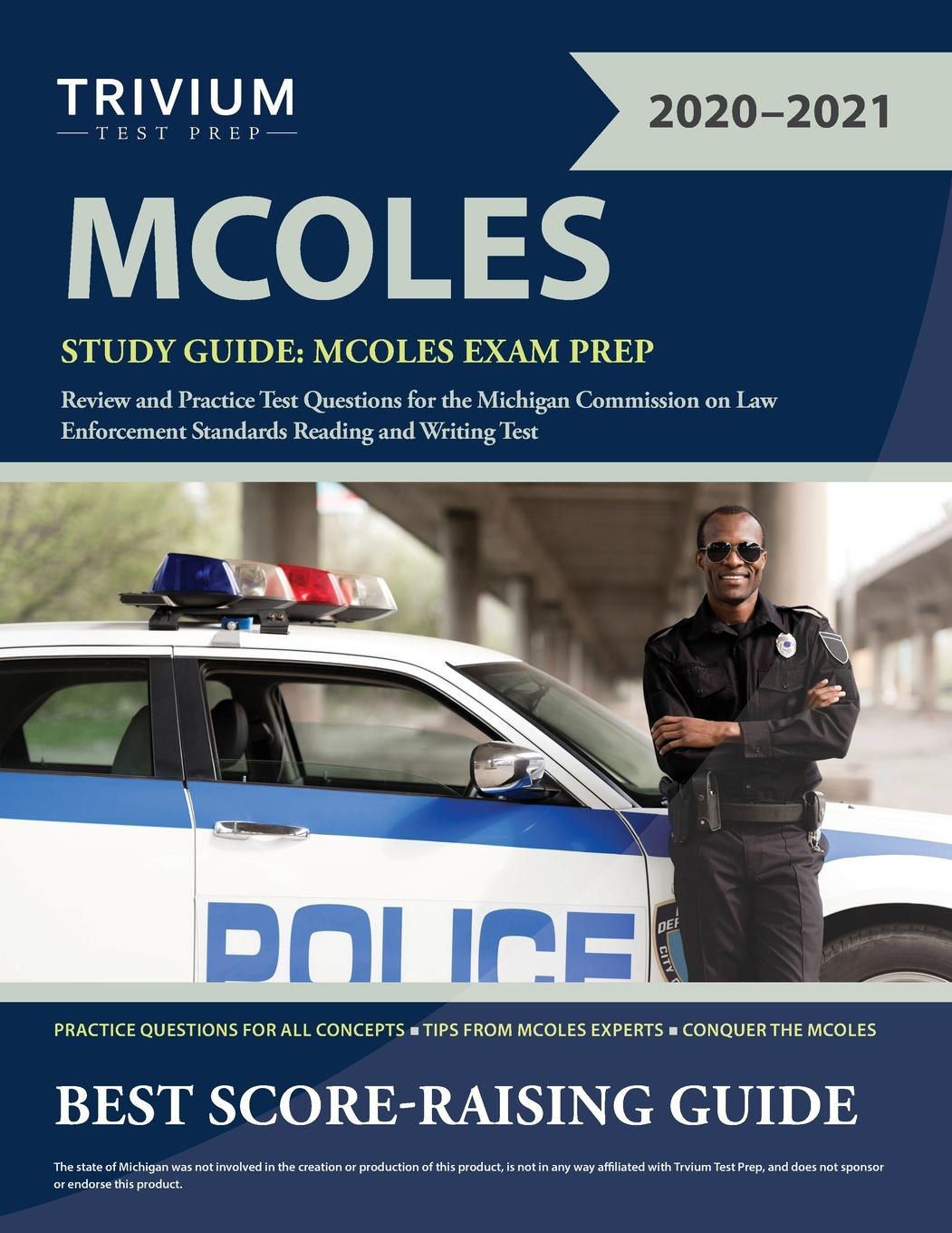 Book MCOLES Study Guide Trivium Law Enforcement Exam Prep Team
