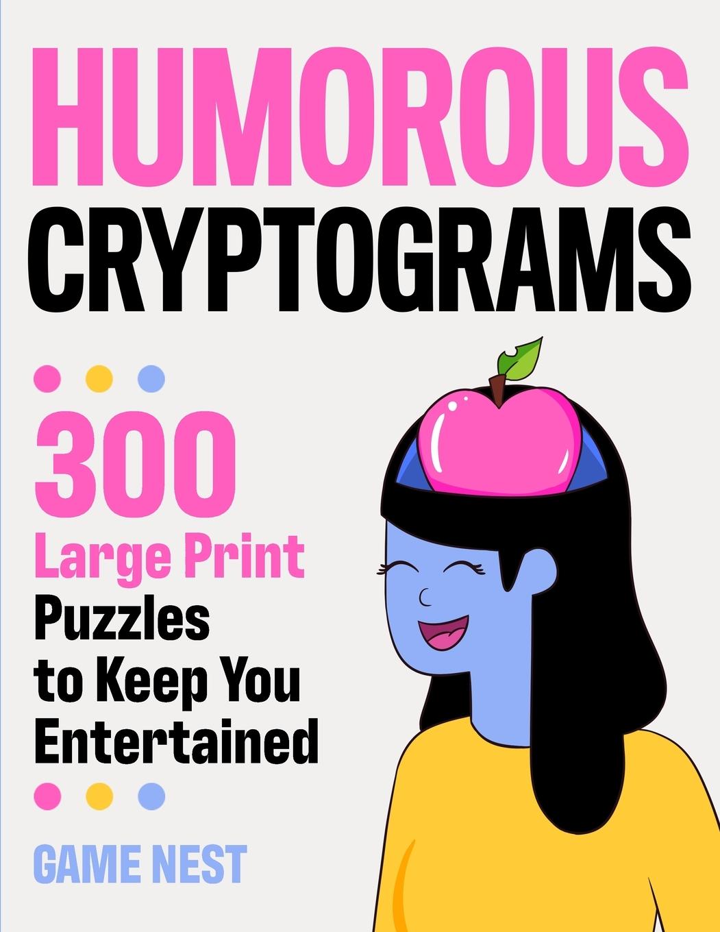 Book Humorous Cryptograms Game Nest