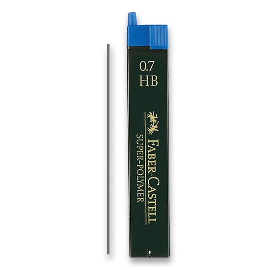 Książka Faber - Castell Grafitové tuhy do mikrotužky 0,7 mm HB 