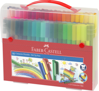 Game/Toy Faber - Castell Fixy Connector 80 ks 