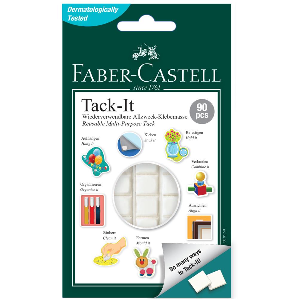 Książka Faber - Castell Lepící hmota TACK -IT - bílá 50 g 