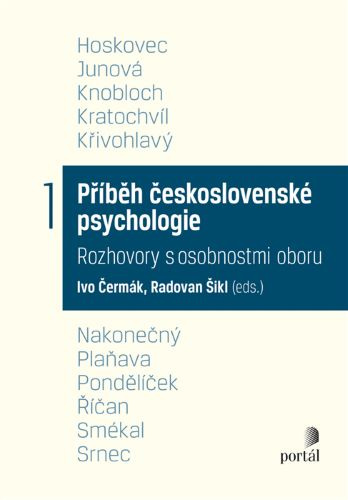 Book Příběh československé psychologie I. Ivo Čermák