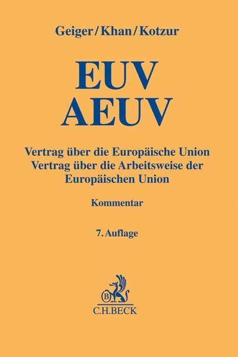 Buch EUV / AEUV Daniel-Erasmus Khan