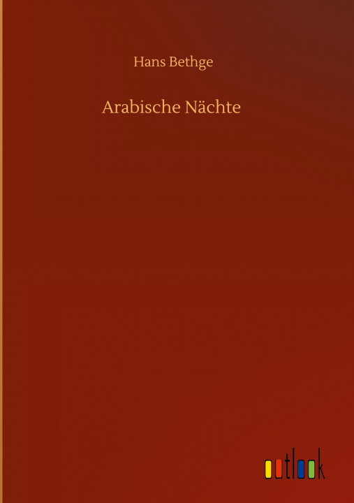 Boek Arabische Nachte Hans Bethge