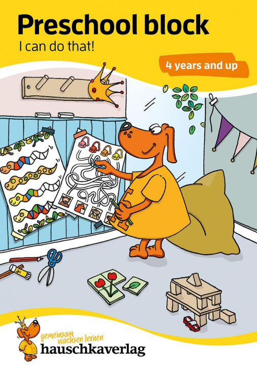 Книга Preschool block - I can do that! 4 years and up, A5-Block Sabine Dengl