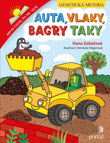 Book Auta, vlaky, bagry taky Hana Zobačová